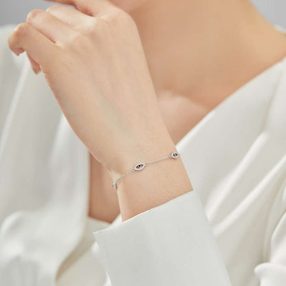 [Love Aura]Evil Eye Shape Pendent Necklace