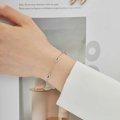 [Love Aura]Evil Eye Shape Pendent Necklace