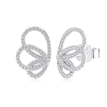 [Love Aura]Exquisite Butterfly Shape Earrings