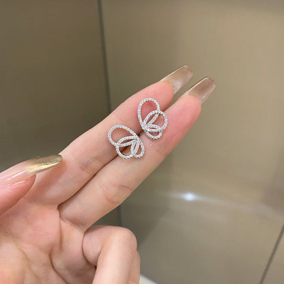 [Love Aura]Exquisite Butterfly Shape Earrings
