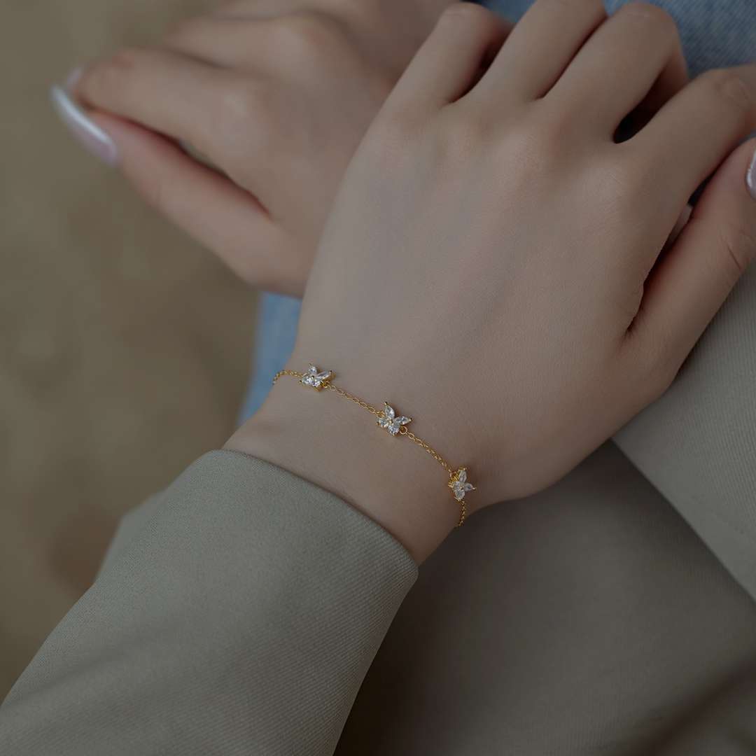 [Love Aura]Radiant Butterfly Shape Necklace