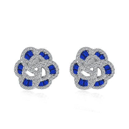 [Love Aura]Exquisite Flower Shape Daily Earrings