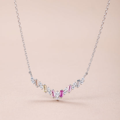 [Love Aura]Dazzling Rainbow Necklace