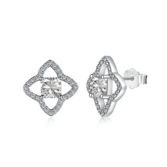 [Love Aura]Elegant Star Shape Princess Cut Daily Earrings