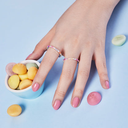 [Love Aura]Lively In Shades Elegant Radiant Cut Daily Ring