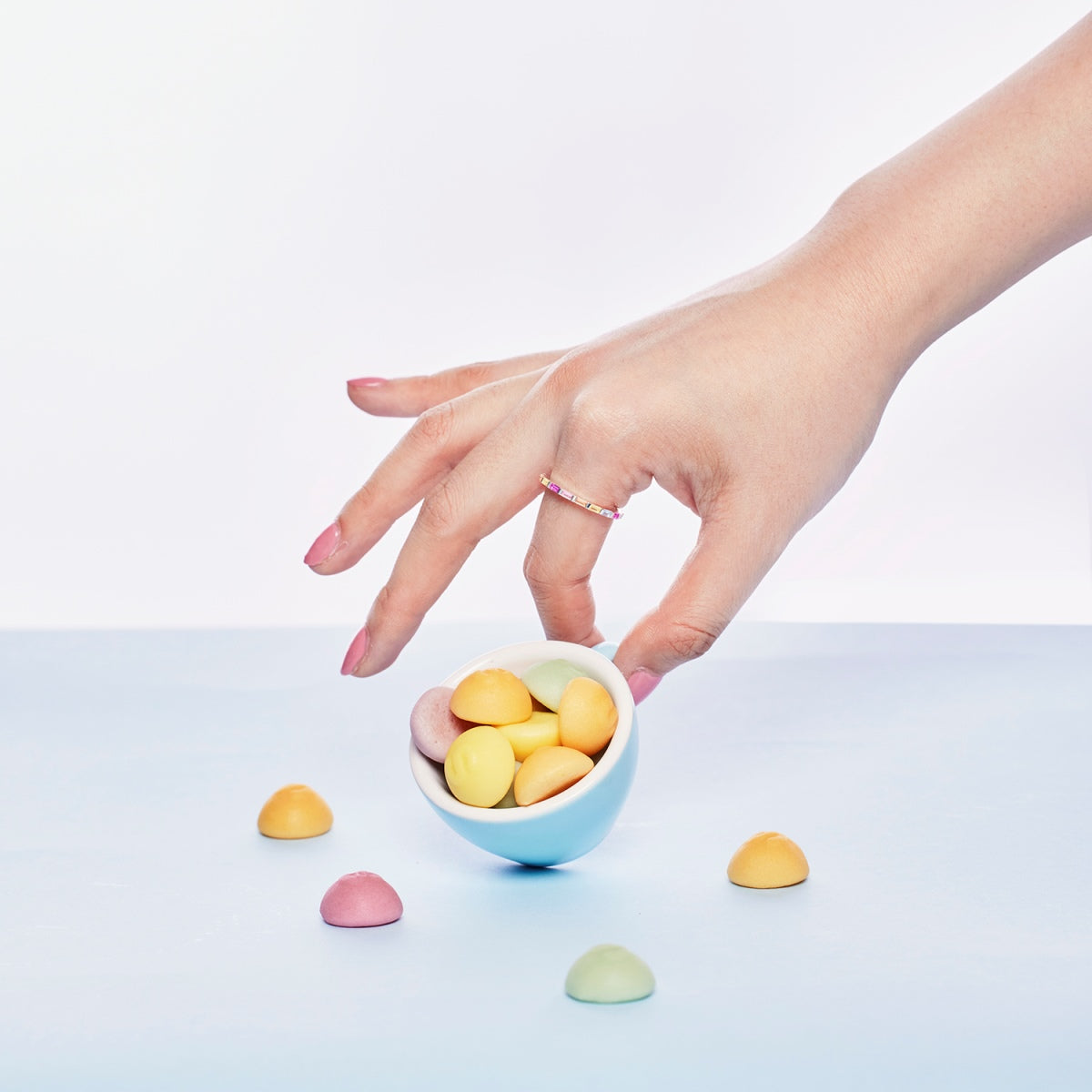 [Love Aura]Lively In Shades Elegant Radiant Cut Daily Ring