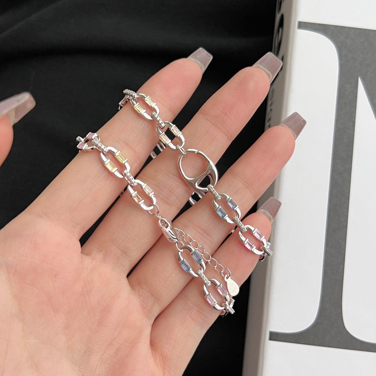 [Love Aura]Dazzling Colorful Daily Bracelet