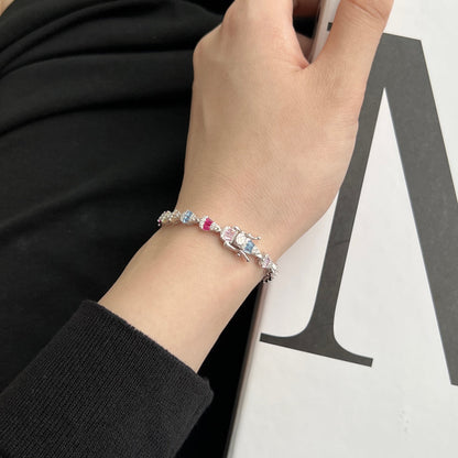 [Love Aura]Radiant Water Drop Shape Daily Bracelet