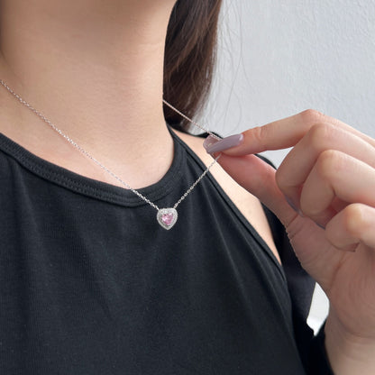 [Love Aura]Exquisite Heart Shape Necklace