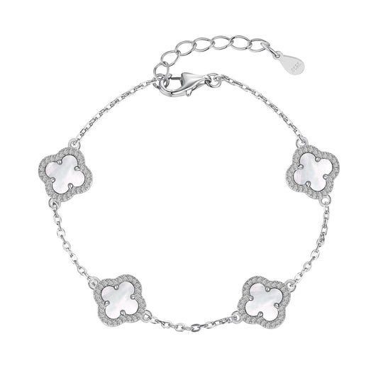 [Love Aura]Four-Leaf Clover Exquisite Bracelet