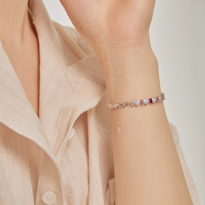 [Love Aura]Radiant Colorful Round Shape Daily Bracelet