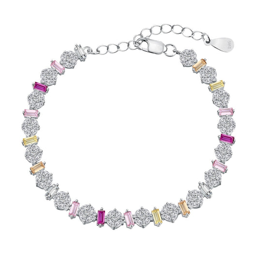 [Love Aura]Radiant Colorful Round Shape Daily Bracelet