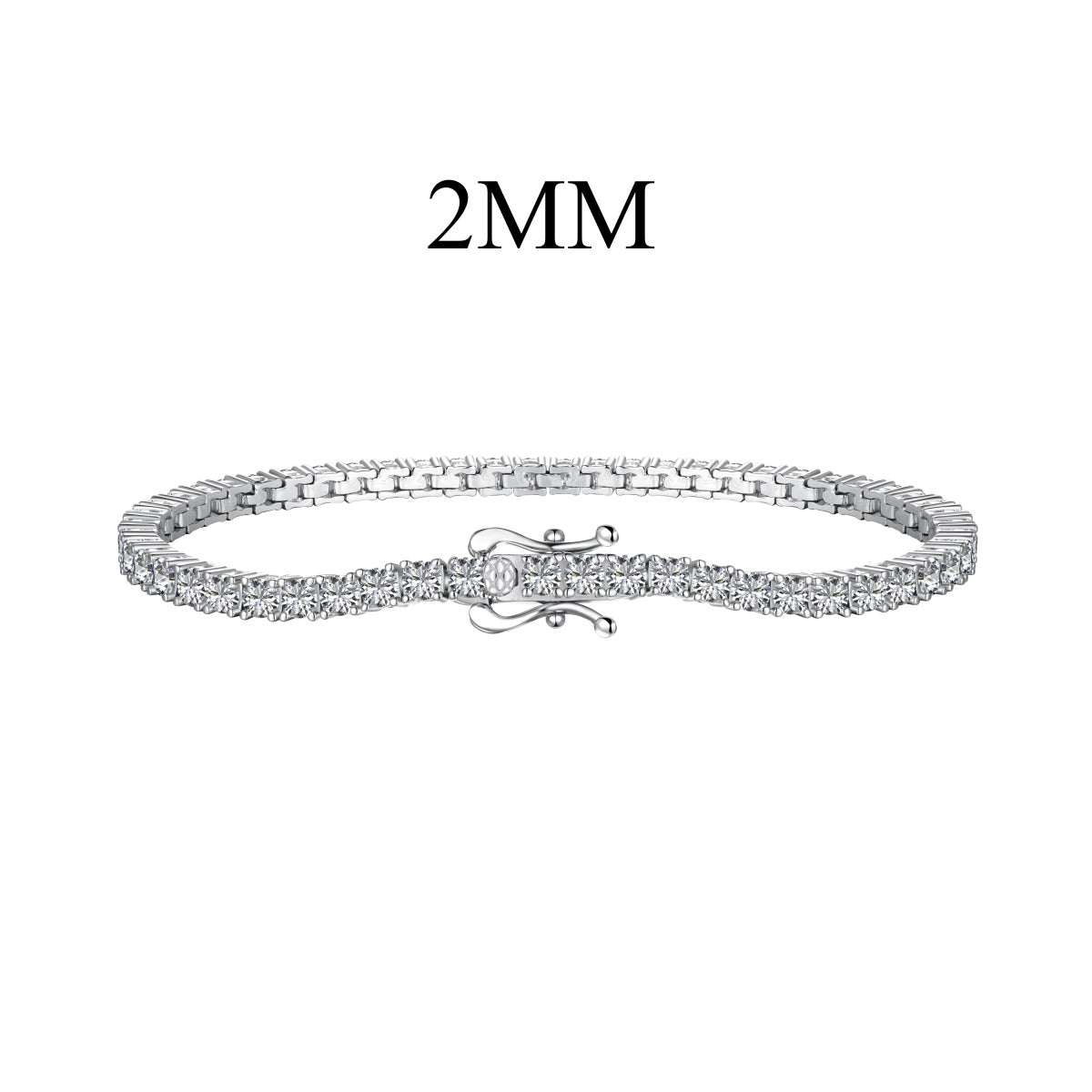 [Love Aura]Dazzling Exquisite Round Cut Daily Bracelet