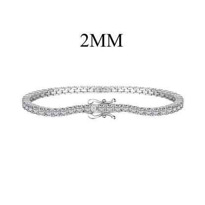 [Love Aura]Dazzling Exquisite Round Cut Daily Bracelet
