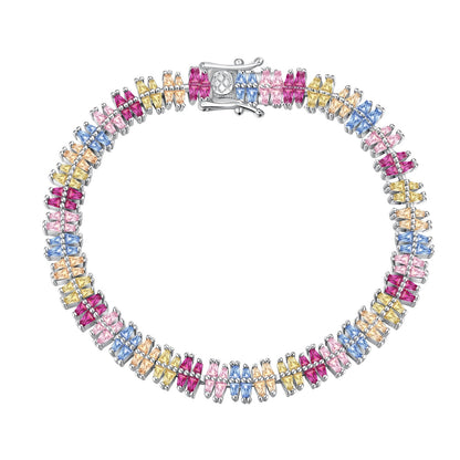 [Love Aura]Sparkling Exquisite Multi Cut Party Bracelet