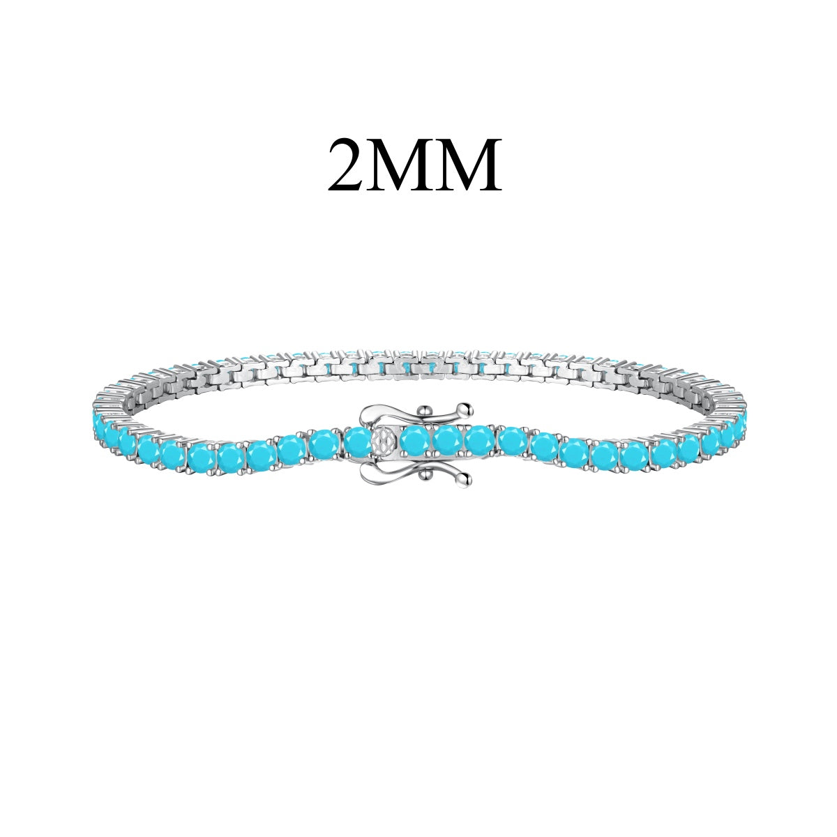 [Love Aura]Dazzling Exquisite Round Cut Daily Bracelet
