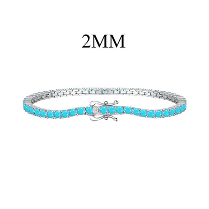 [Love Aura]Dazzling Exquisite Round Cut Daily Bracelet