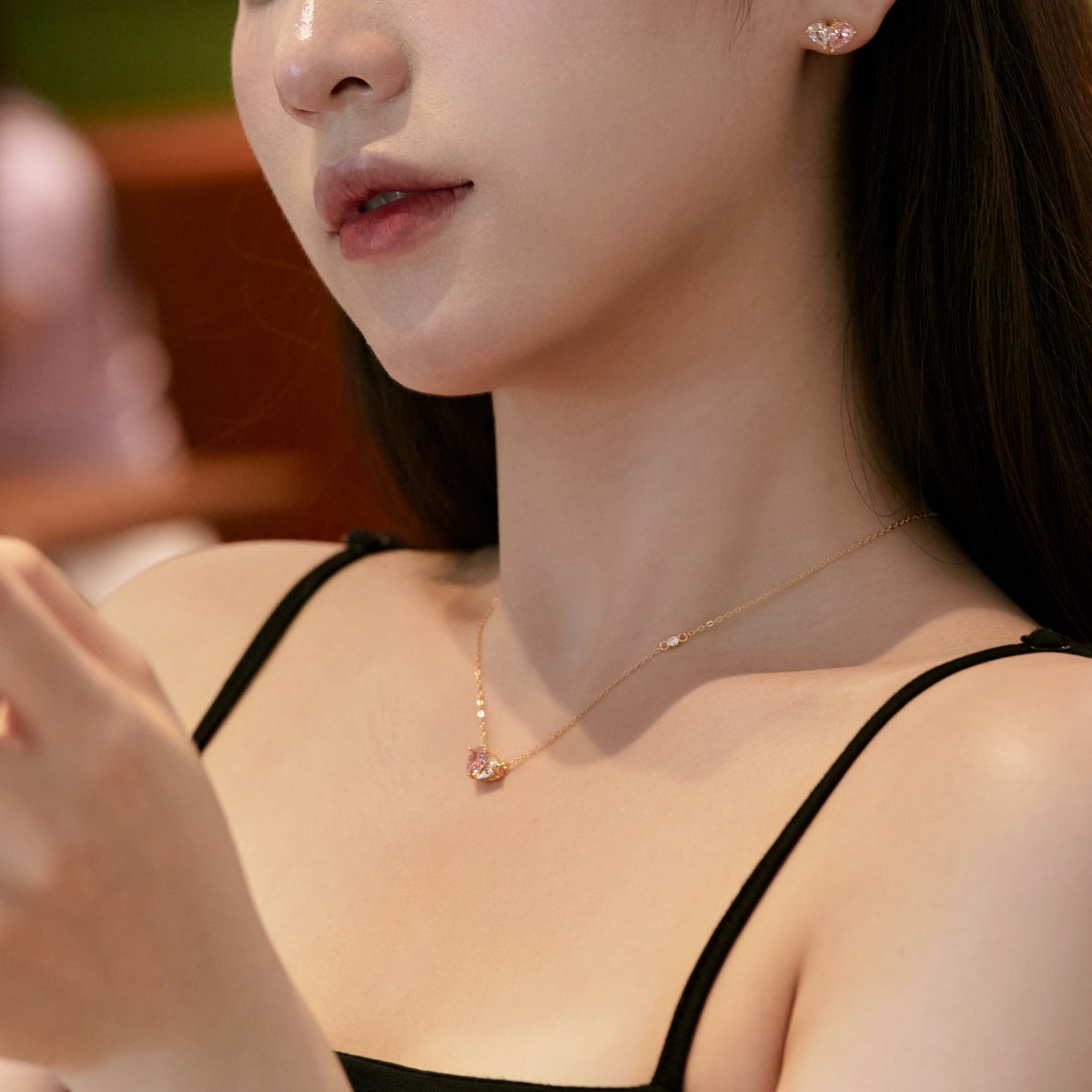 [Love Aura]Unique Heart Shape Necklace