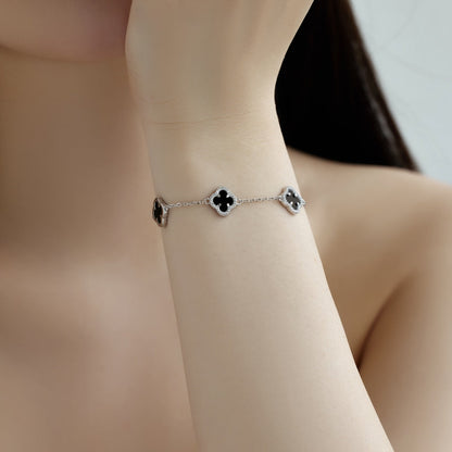[Love Aura]Four-Leaf Clover Exquisite Bracelet