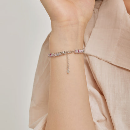 [Love Aura]Unique Colorful Flower Shape Daily Bracelet