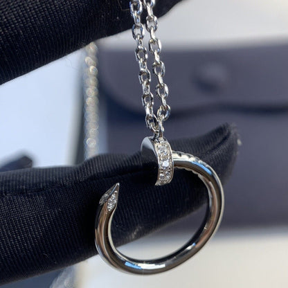 [Love Aura]JUSTE NECKLACE SILVER