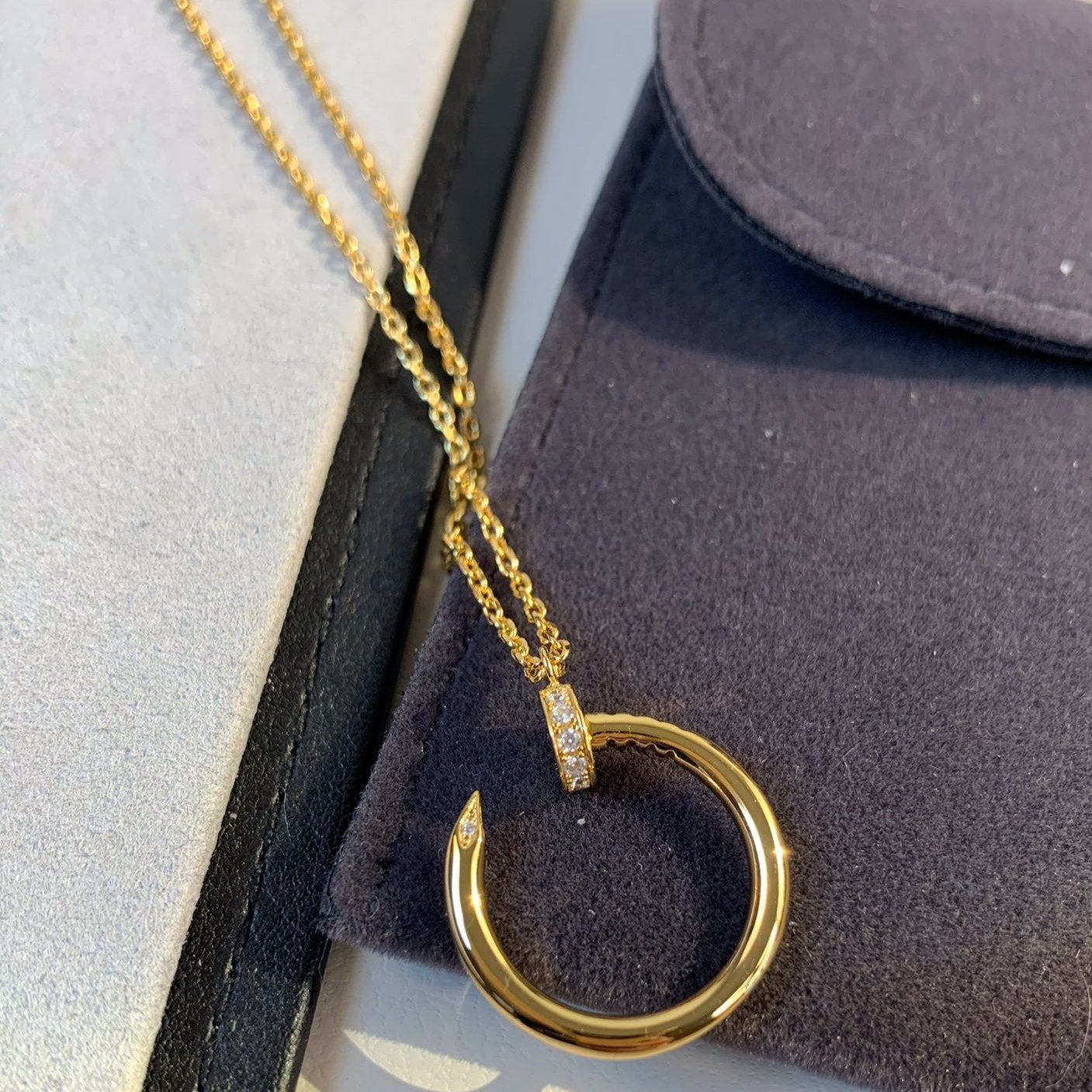 [Love Aura]JUSTE NECKLACE GOLD