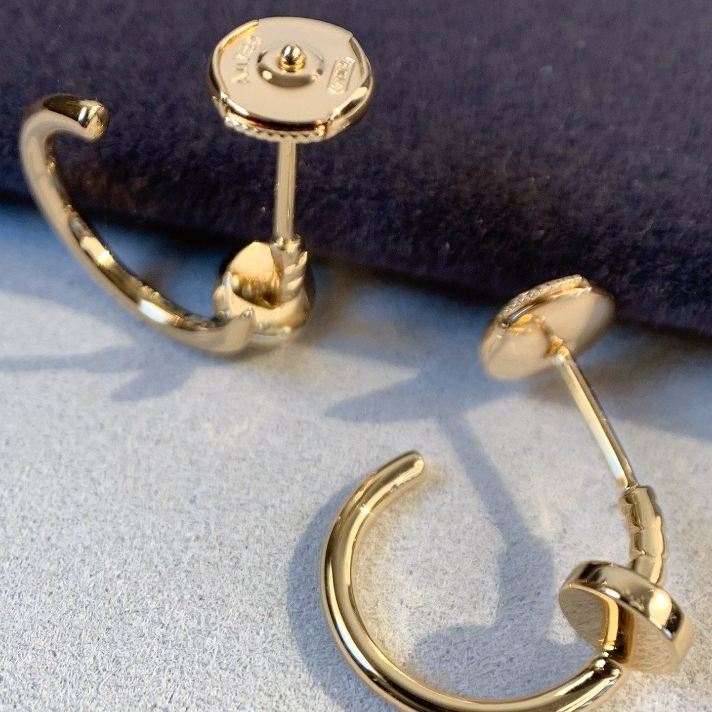 [Love Aura]JUSTE EARRINGS PINK GOLD