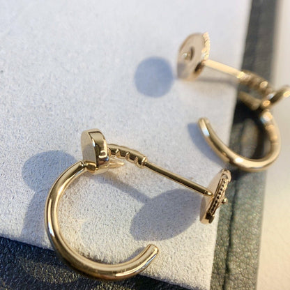 [Love Aura]JUSTE EARRINGS PINK GOLD