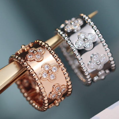 [Love Aura]CLOVER KALEIDOSCOPE RING 10MM