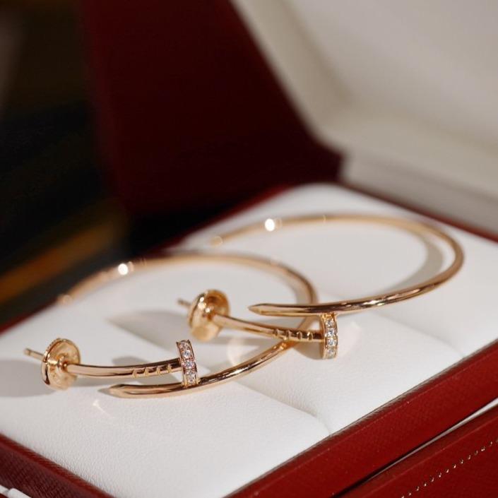 [Love Aura]JUSTE EARRINGS DIAMONDS 1.8MM