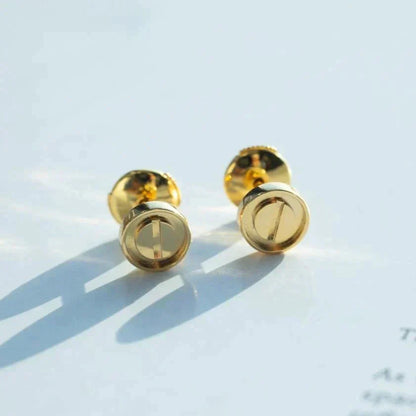 [Love Aura]LOVE EARRINGS GOLD 10MM