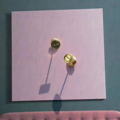 [Love Aura]LOVE EARRINGS GOLD 10MM