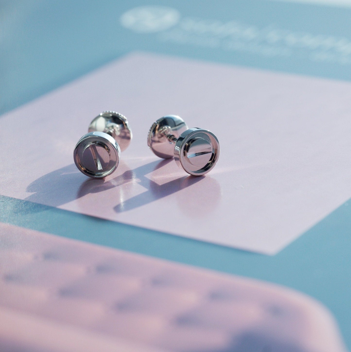 [Love Aura]LOVE EARRINGS SILVER 10MM