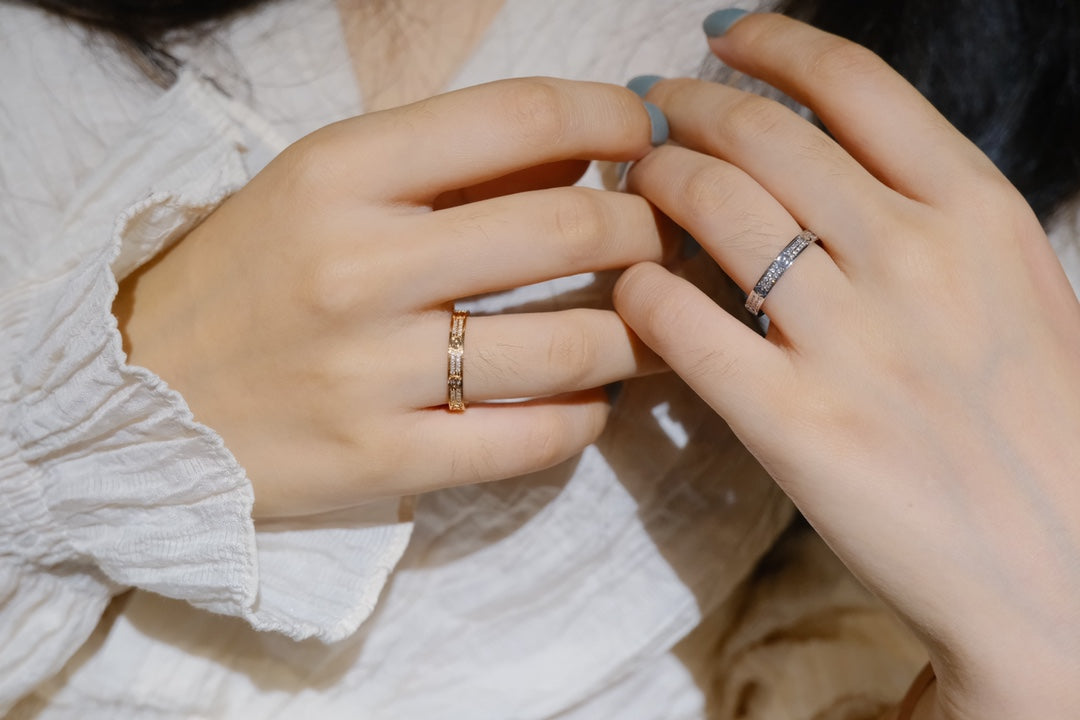 [Love Aura]LOVE RING 2.65MM DIAMOND