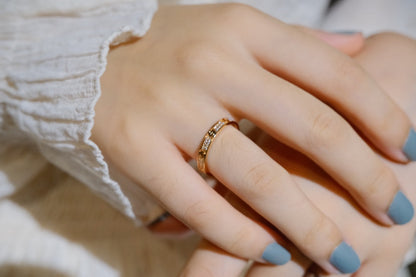 [Love Aura]LOVE RING 2.65MM DIAMOND