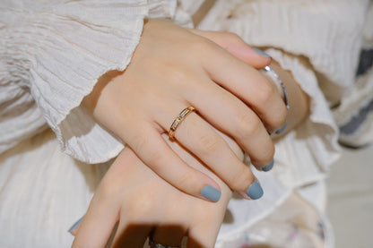 [Love Aura]LOVE RING 2.65MM DIAMOND