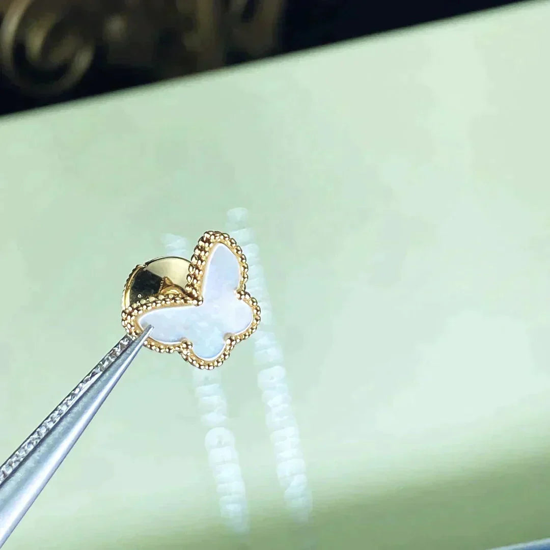 [Love Aura]SWEET BUTTERFLY MOP EARSTUDS
