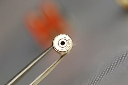 [Love Aura]MINI POP H EARRINGS ORANGE