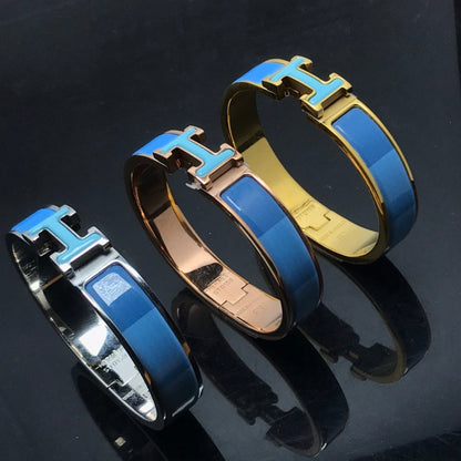 [Love Aura]H BRACELET BLUE RAINBOW CERAMIC