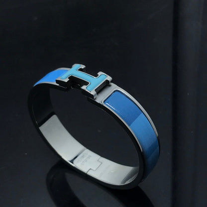 [Love Aura]H BRACELET BLUE RAINBOW CERAMIC