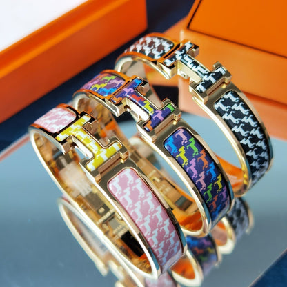 [Love Aura]H HORSE BRACELET 12MM