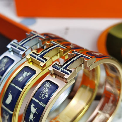 [Love Aura]H COUVERTURES DARK BLUE BRACELET