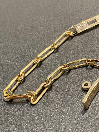 [Love Aura]CHAINE BRACELET SMALL MODEL DIAMOND