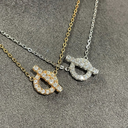 [Love Aura]ECHAPEE NECKLACE DIAMOND