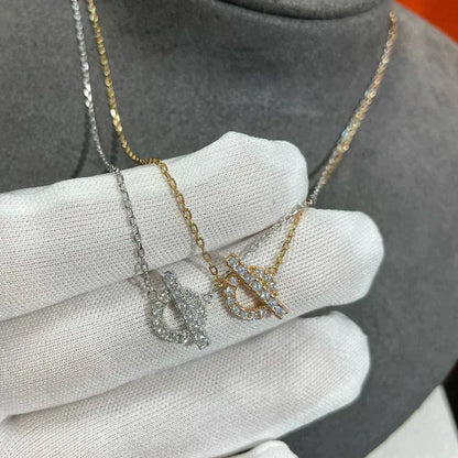 [Love Aura]ECHAPEE NECKLACE DIAMOND