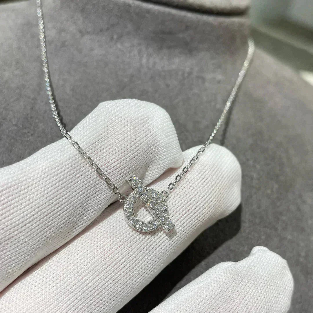 [Love Aura]ECHAPEE NECKLACE DIAMOND