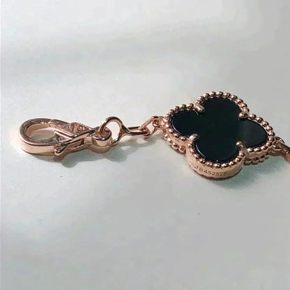 [Love Aura]CLOVER 5 MOTIFS MULTICOLOR  BRACELET