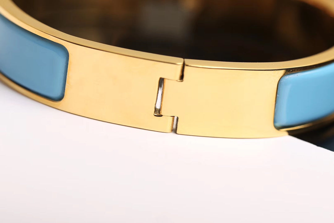 [Love Aura]H CLOUD BLUE BRACELET GOLD DIAMOND