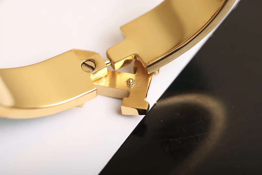 [Love Aura]H CLOUD BLUE BRACELET GOLD DIAMOND