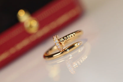 [Love Aura]JUSTE RING 2.65MM GOLD DIAMOND